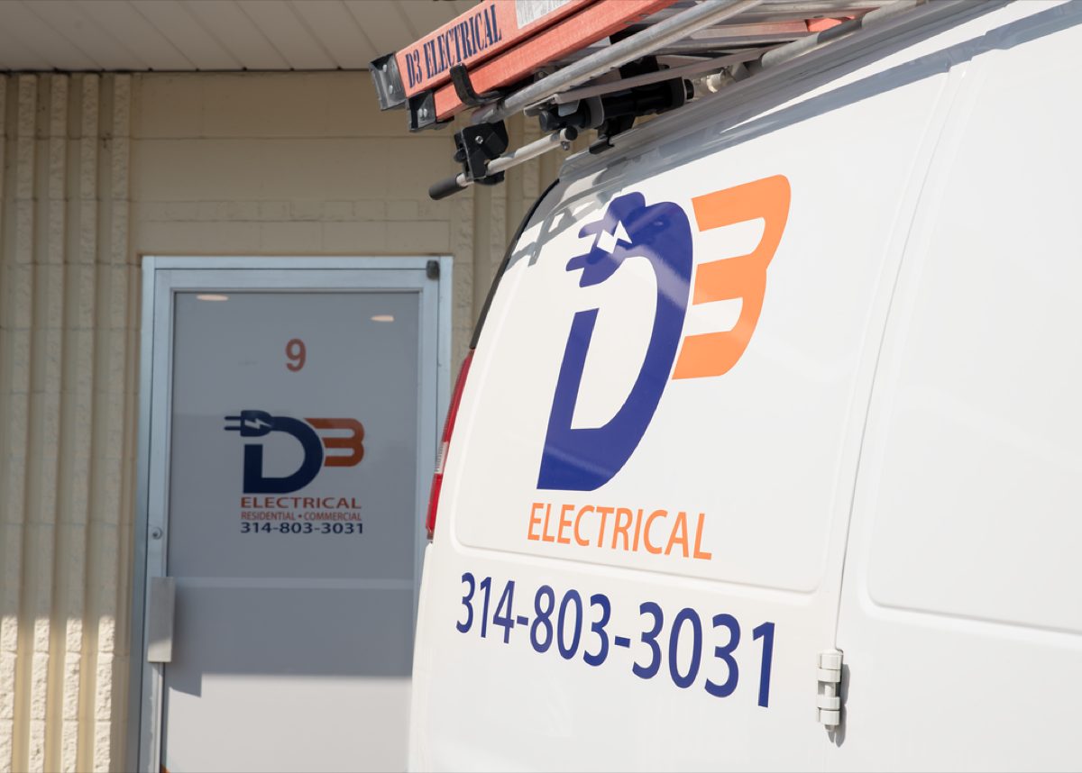 D3 Electrical service van at our location